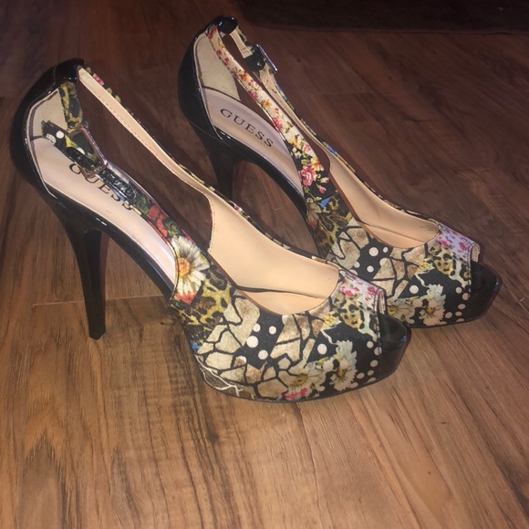 Guess Shoes - Guess stiletto high heel cocktail dress shoe